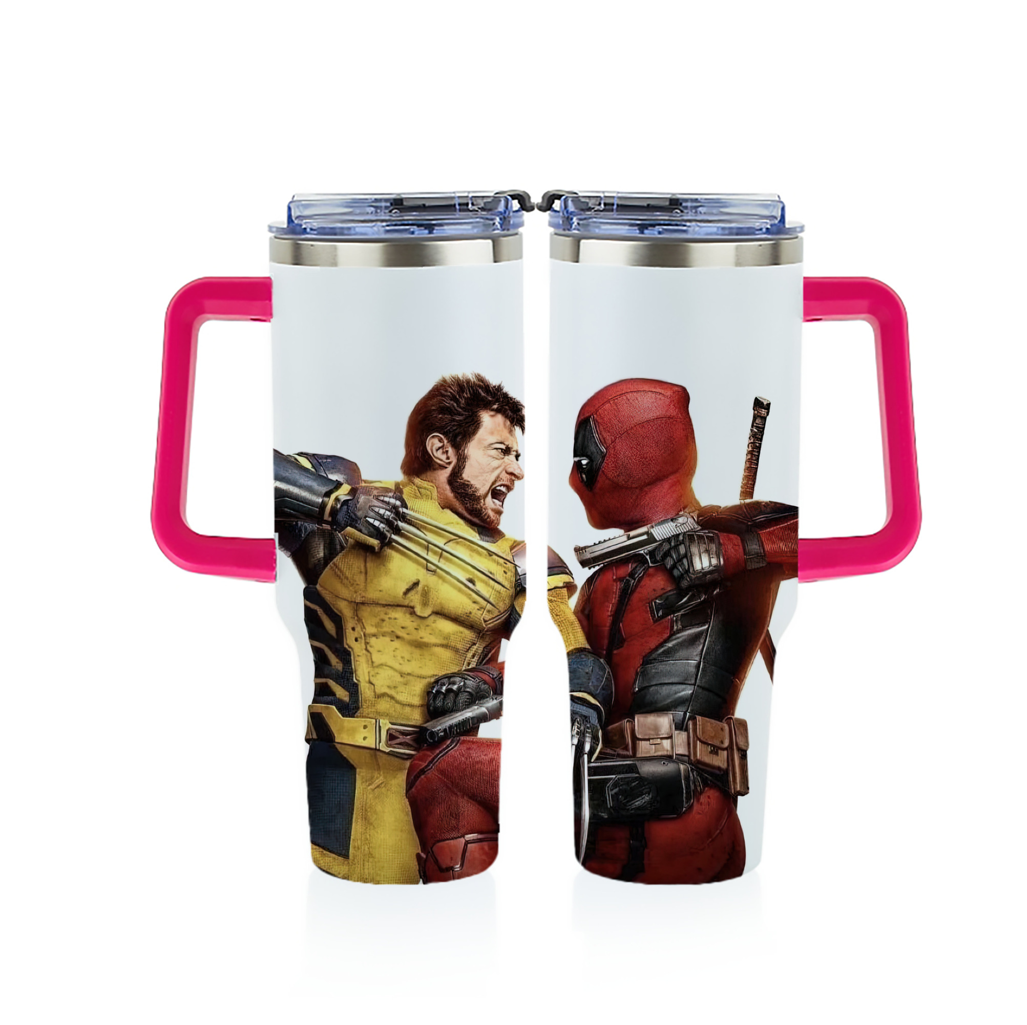 （画像用） Deadpool デッドプール 1200ｍLフルプリント車用タンブラー